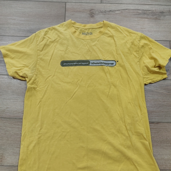 Post Malone B&B Yellow Graphic Tee - Picture 1 of 2